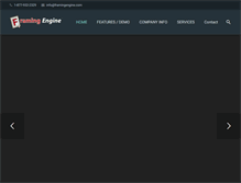 Tablet Screenshot of framingengine.com